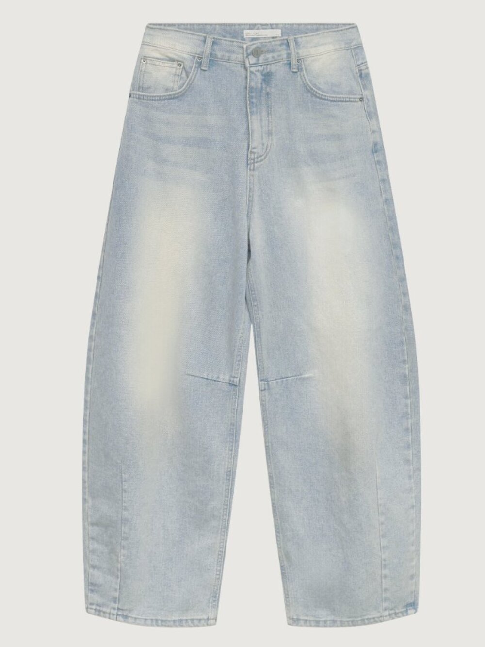 OAK + FORT VINTAGE WASH BARREL JEAN SIZE SMALl